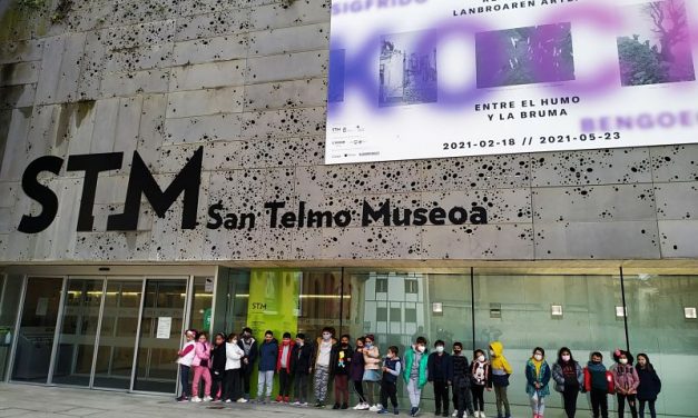 Los alumnos de primer ciclo de primaria en el Museo de San Telmo