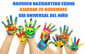 Día Internacional por los Derechos de la infancia